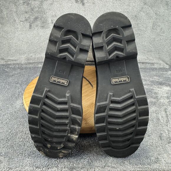 Timberland Boots Womens Size 8 Black Rubber Lace Tall Knee High Rain Waterproof - Picture 7 of 8